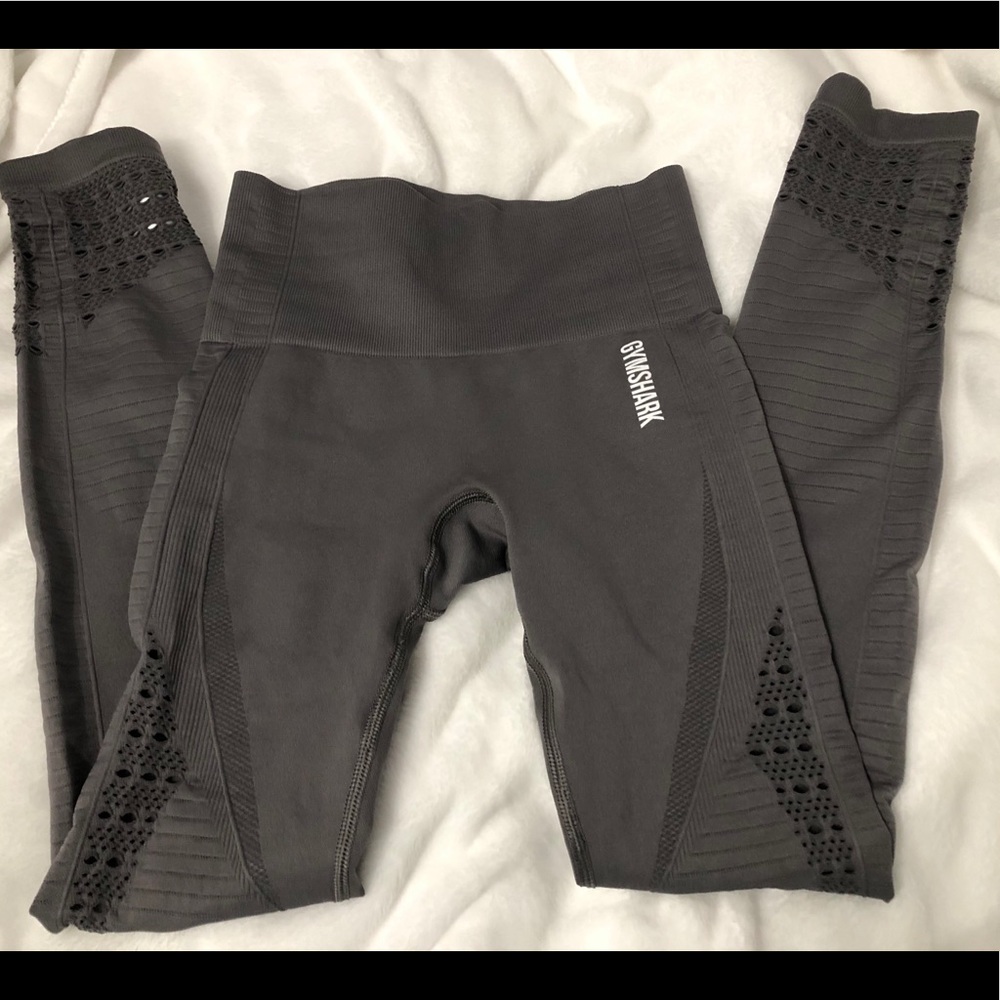 Grey Energy Seamless Gymshark Leggings